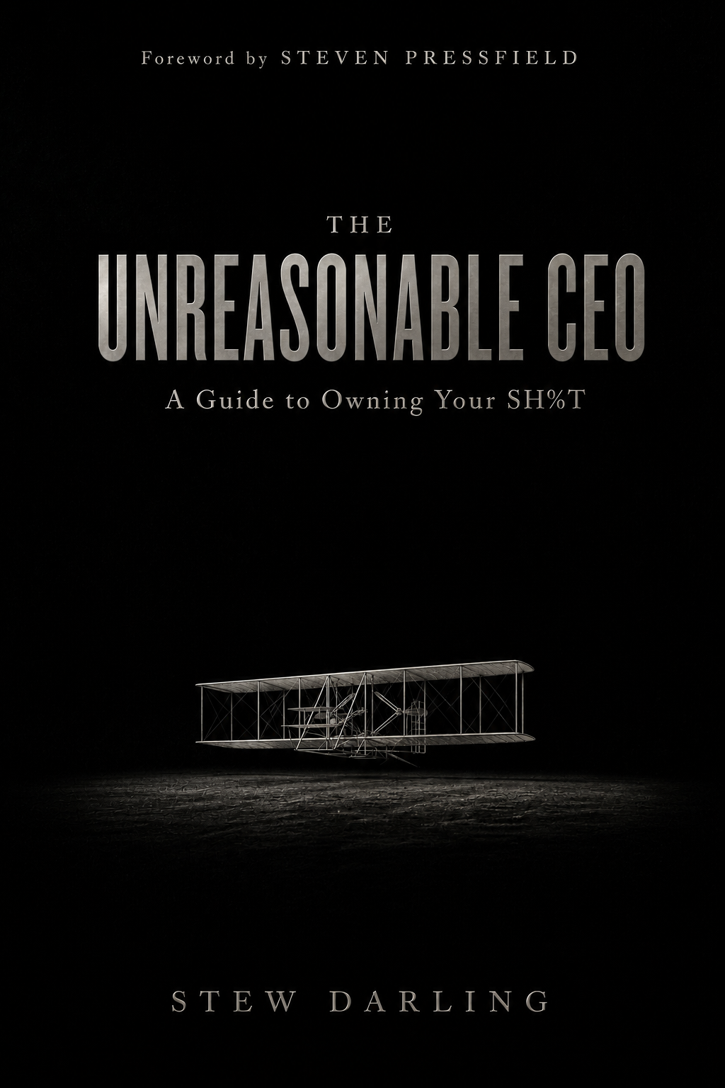 The Unreasonable CEO by Stew Darling — draft book cover
